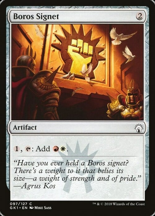 Boros Signet Card Front