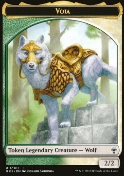 Voja Wolf // Saproling Card Front