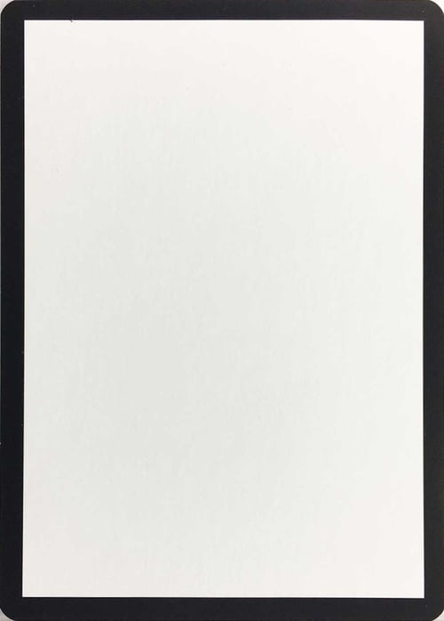 Black Border Filler Card Card Front