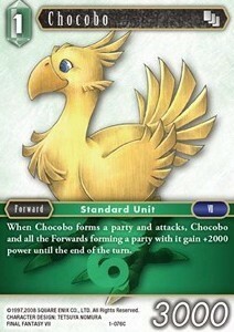 Chocobo (1-076) Card Front