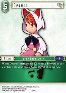 Devout (1-077) Card Front
