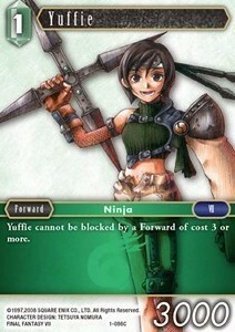 Yuffie (1-086) Card Front