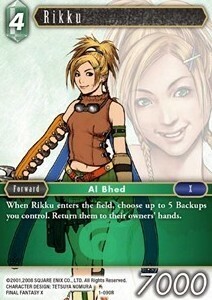 Rikku (1-090) Card Front