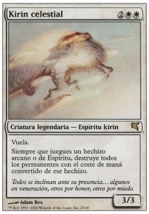 Celestial Kirin Card Front