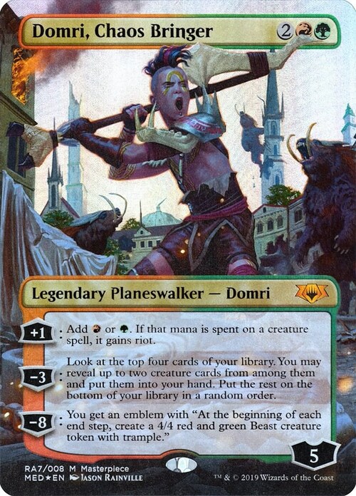 Domri, Chaos Bringer Card Front