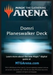 Arena Code Card (Planeswalker Deck)