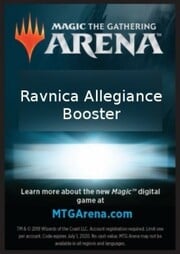 Arena Code Card (Booster)