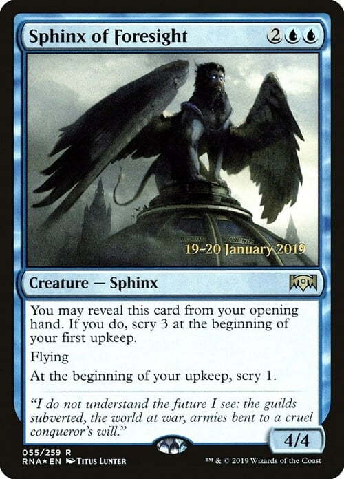 Sphinx of Foresight Card Front