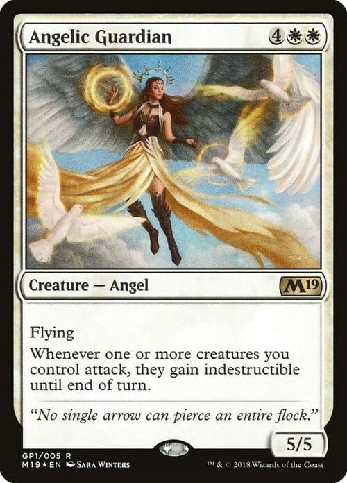 Angelic Guardian Card Front