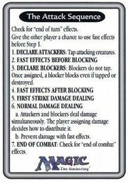 Rules Tip: The Attack Sequence Card Front