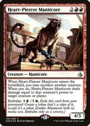 Heart-Piercer Manticore 138