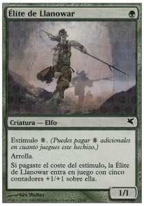 Elite di Llanovar Card Front