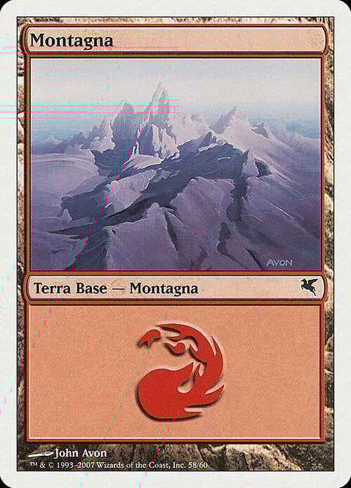 Mountain Card Front