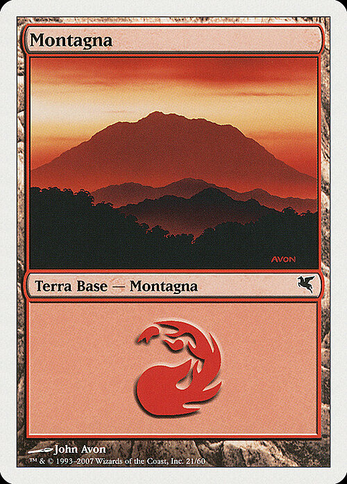 Mountain Card Front