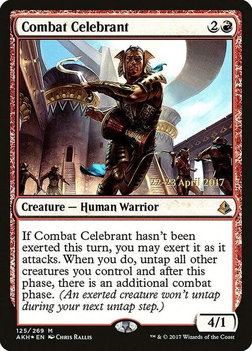 Combat Celebrant Card Front