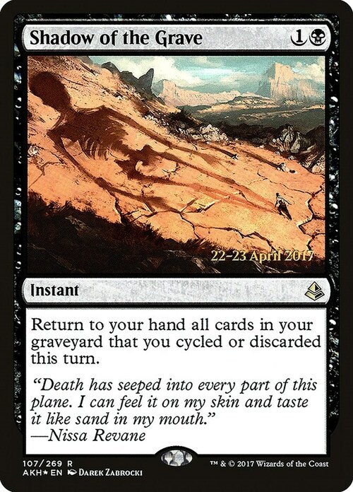Shadow of the Grave Card Front
