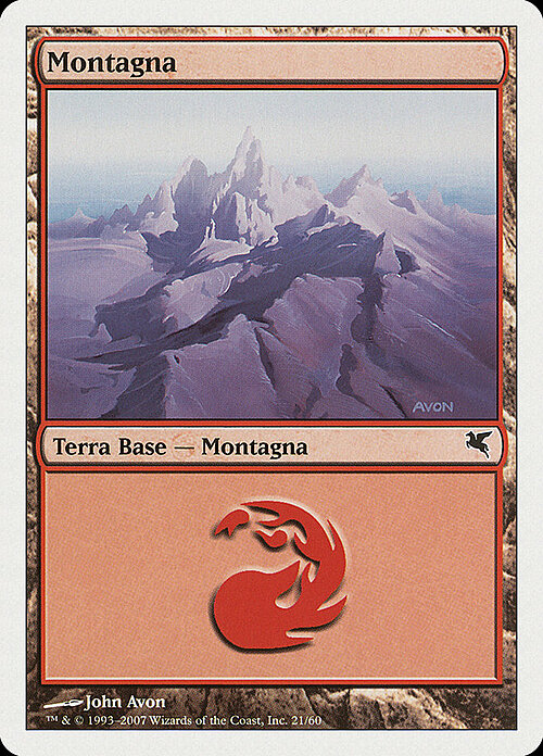 Montagna Card Front