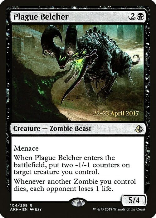 Plague Belcher Card Front