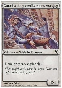 Nightguard Patrol Card Front