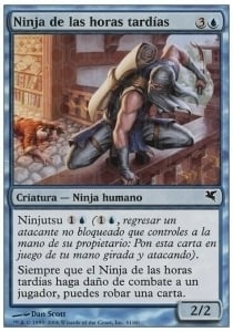 Ninja della Notte Fonda Card Front