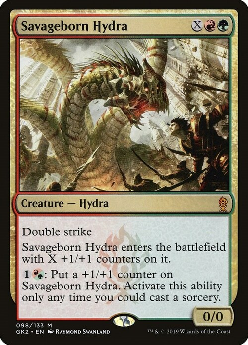 Savageborn Hydra Card Front