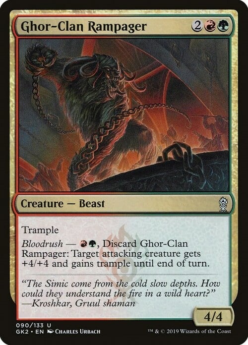 Ghor-Clan Rampager Card Front