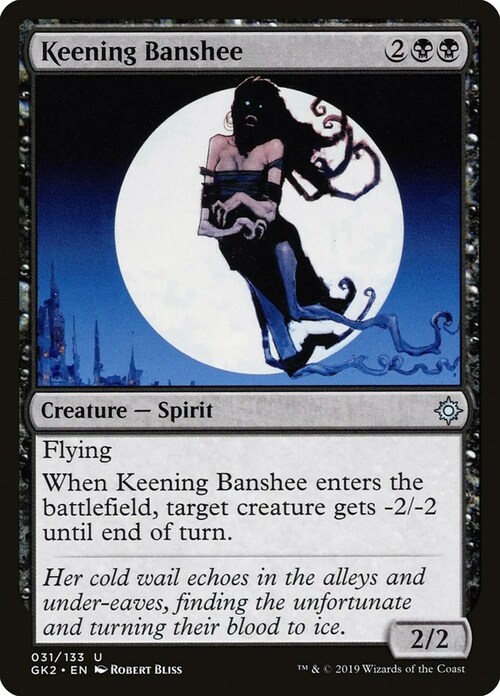 Keening Banshee Card Front