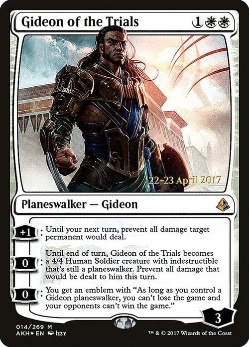 Gideon delle Ordalie Card Front