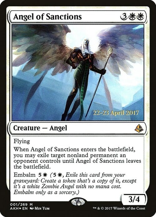 Angel of Sanctions Card Front