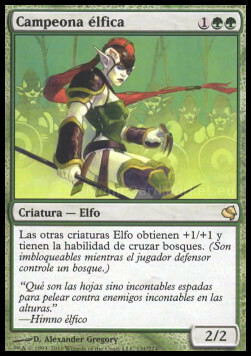 Elvish Champion Card Front