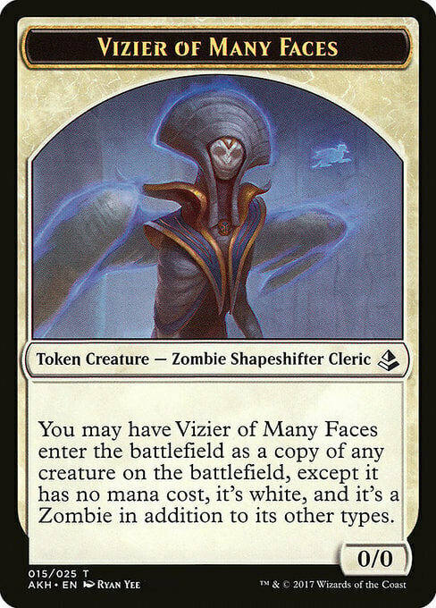Vizier of Many Faces Card Front
