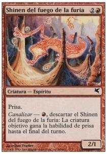 Shinen of Fury's Fire Card Front