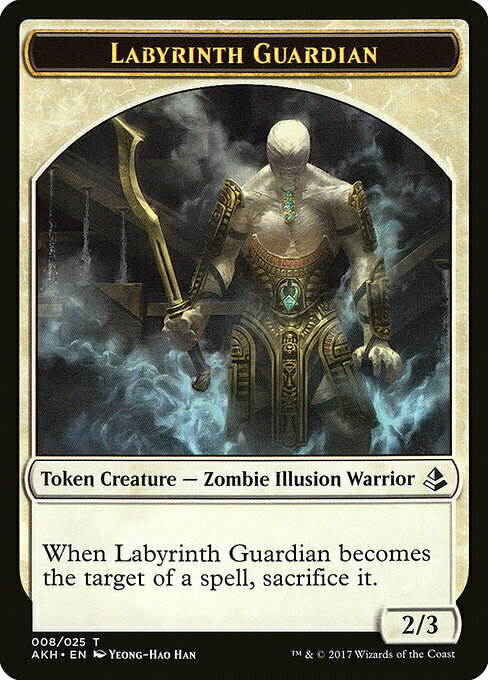 Labyrinth Guardian Card Front