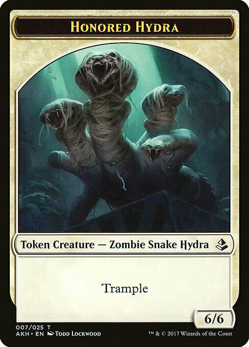 Honored Hydra Card Front