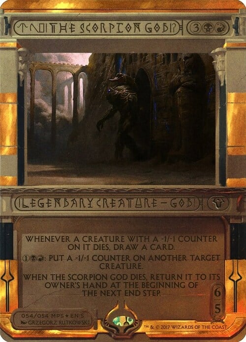 The Scorpion God Card Front