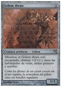 Thran Golem Card Front