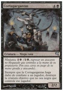 Throat Slitter Card Front