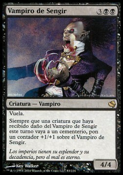 Sengir Vampire Card Front