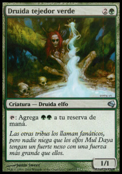 Greenweaver Druid Card Front