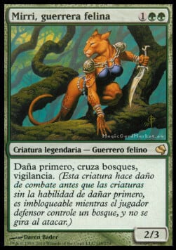 Mirri, Gatta Guerriera Card Front