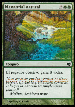 Natural Spring Card Front