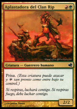 Distruttrice del Clan Squarcio Card Front