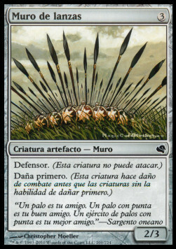 Muro di Lance Card Front