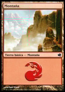 Montagna Card Front