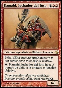 Kamahl, Combattente dell'Arena Card Front