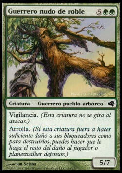Guerriero Quercia Contorta Card Front