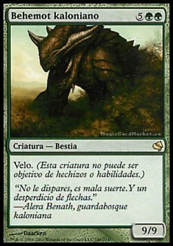 Behemoth di Kalonia Card Front