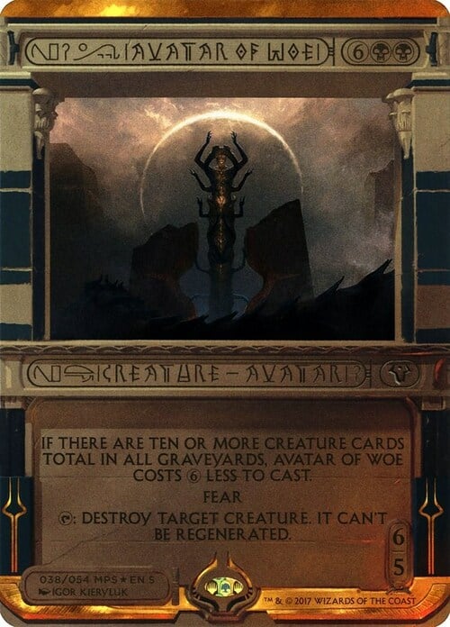 Avatar of Woe Card Front