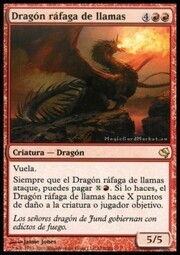 Dragón ráfaga de llamas
