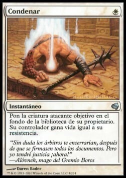 Condannare Card Front